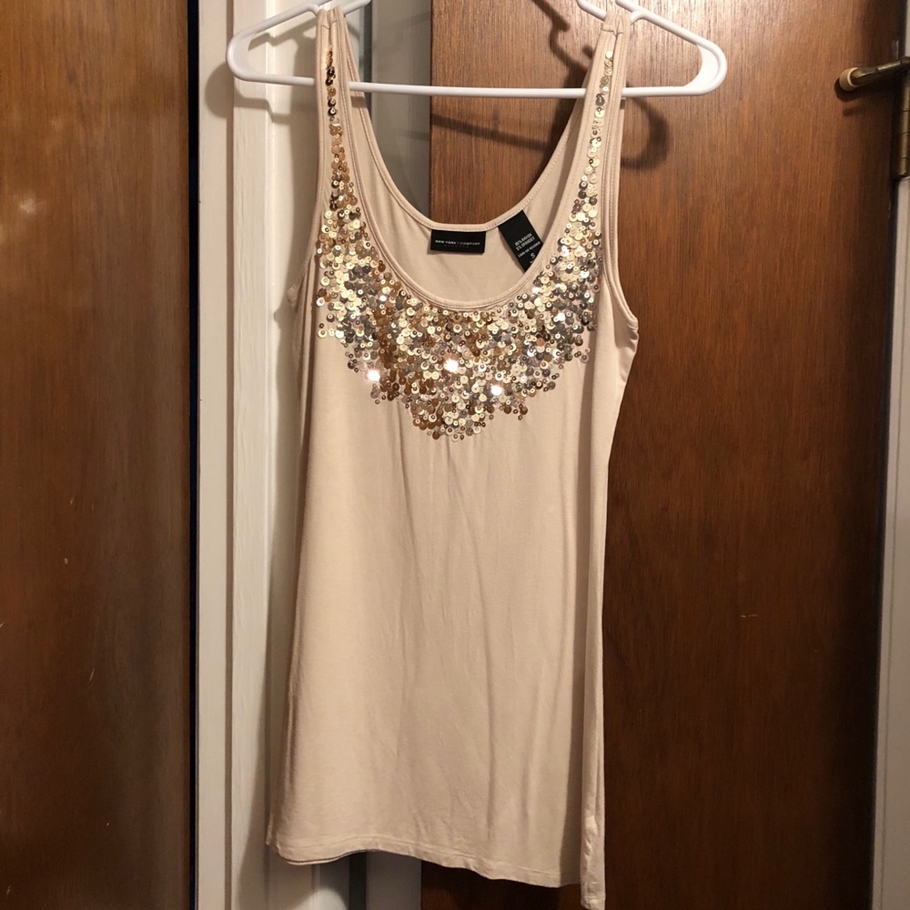 New York & Co. Sparkley detailed tank top